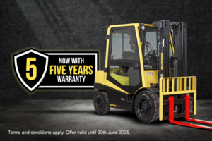 Hyster A Series - now with 5 year warranty
