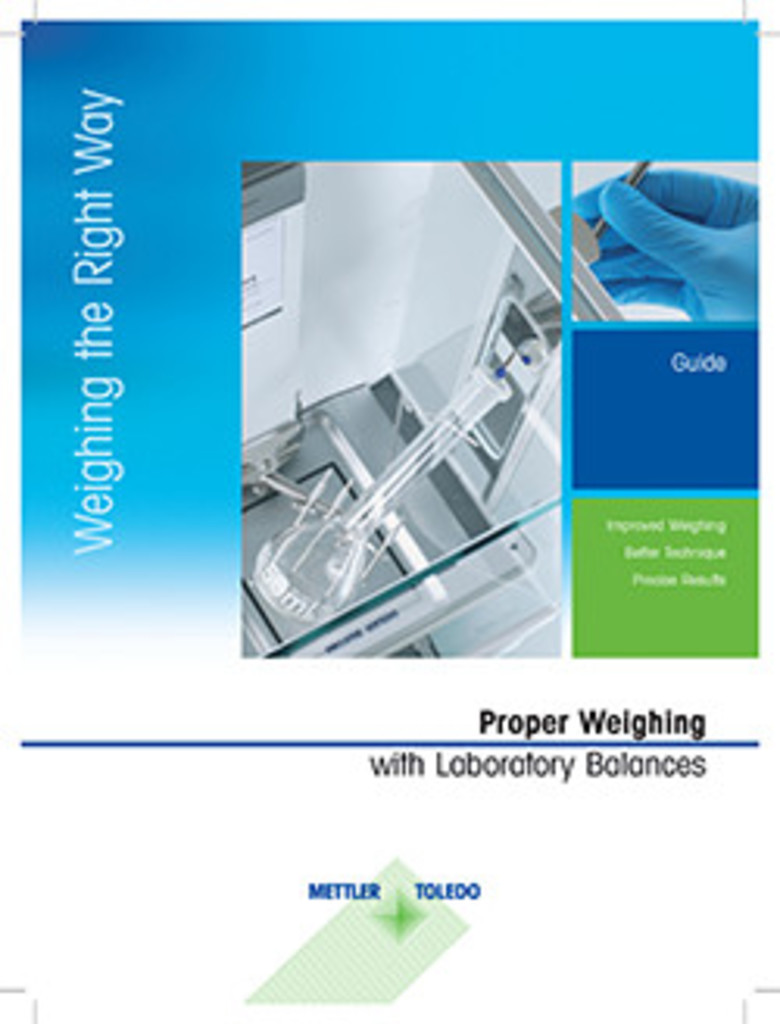 Get weighing right so you can focus on your research