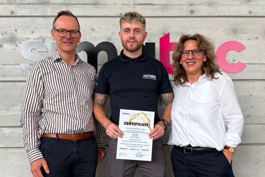 ACORN becomes authorised Simalube supply partner as UK industry looks to automate routine maintenance